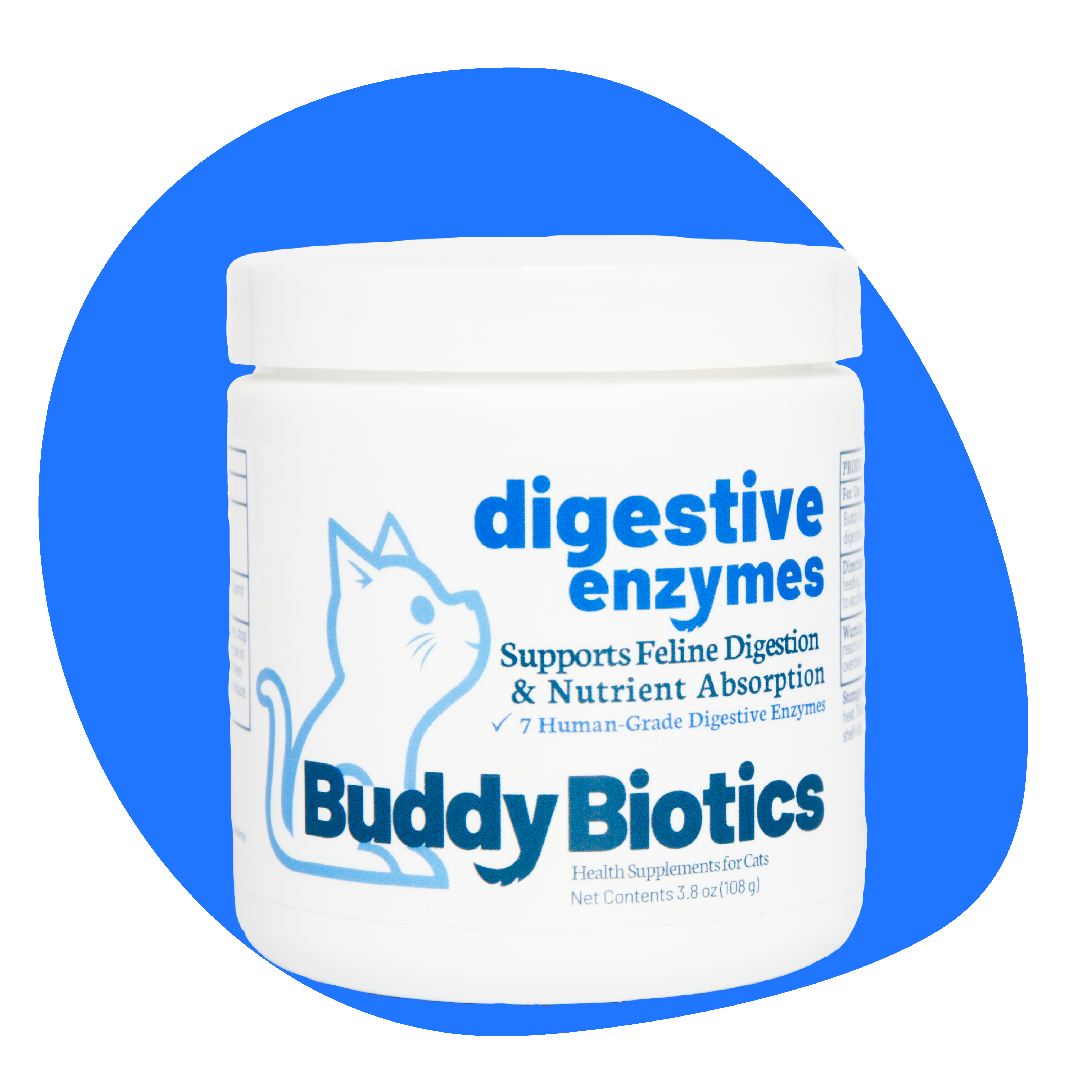 Digestive Enzymes for Cats – Buddy Biotics